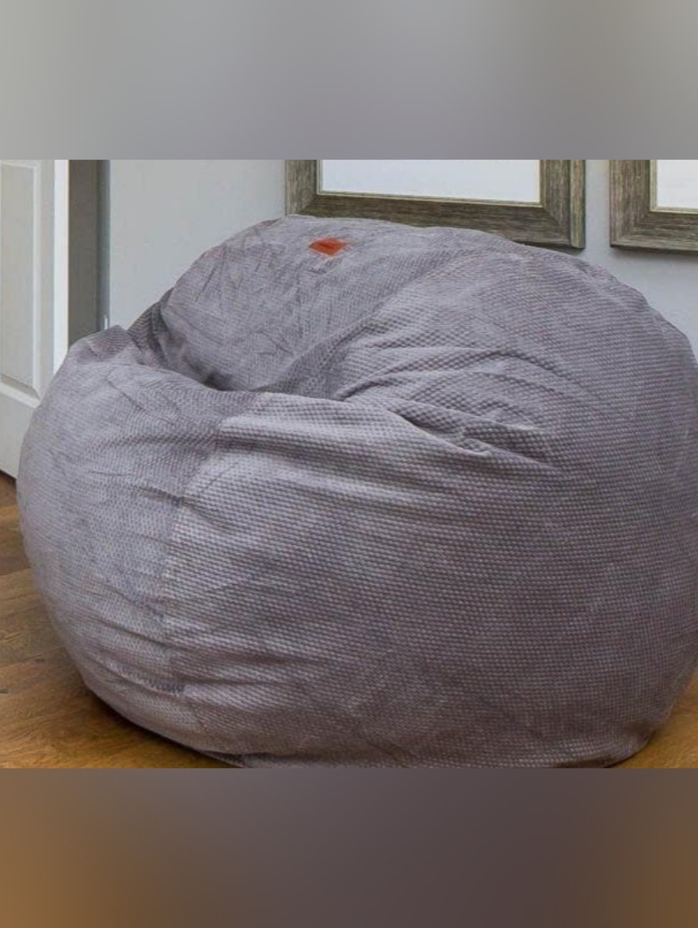 CordaRoy Chenille Convertible Beanbag COVER ONLY Size KING